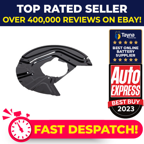 Brake disc splash panel fits - disc,