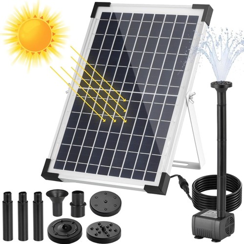 Solar panel powered water - solar,
