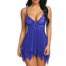 Women Sexy Valentine Lingerie Lace Babydoll Ladies Underwear Nightwear Sleepwear