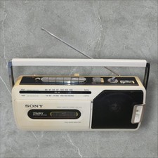 Vintage Sony CFM-140L II Radio Cassette Recorder White – Fully Working