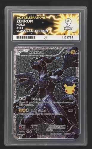 Pokémon card zekrom 2021 - pokémon,