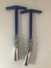 2x Spark Plug Removal Tool Flexible Spanner Socket 16mm T-Bar T-Handle