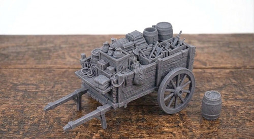 Market cart scatter terrain - market,