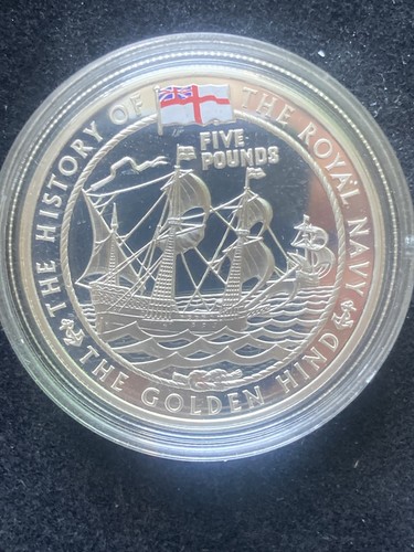 Guernsey 2003 silver - £5, coin