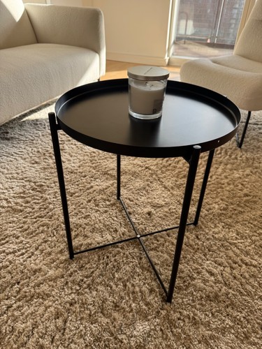 Minimalist black bedside - minimalist,