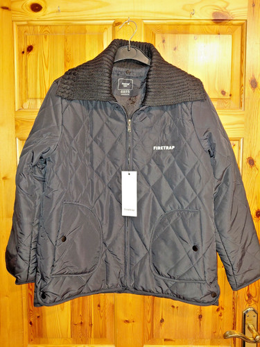 Bnwt black firetrap - black, jacket