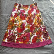 Pur Una Floral Print A-Line