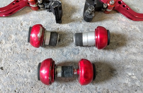 Short levers axle sliders - short,