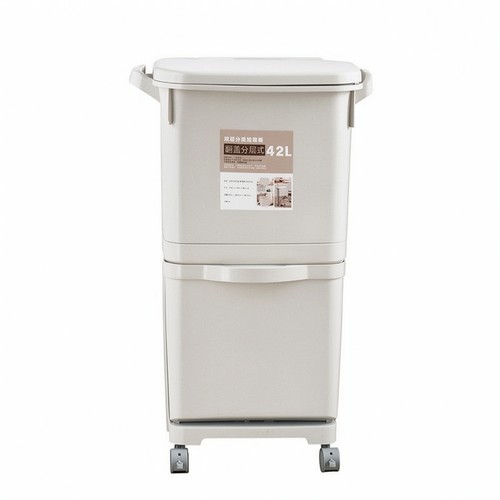 Kitchen trash bin with - trash,
