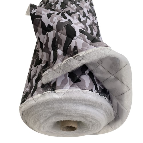 Quilted fabric camo - prints, 4oz