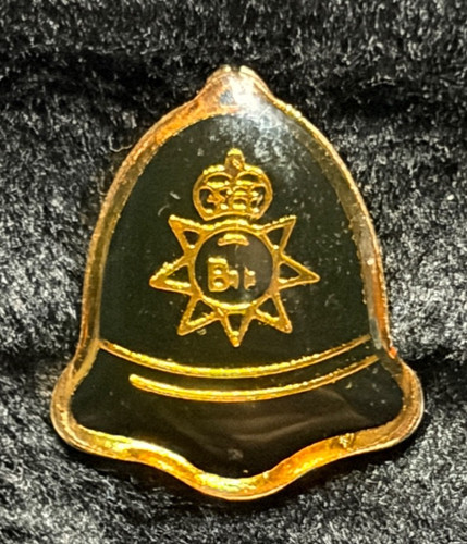 Small policeman helmet - policeman’s, tie