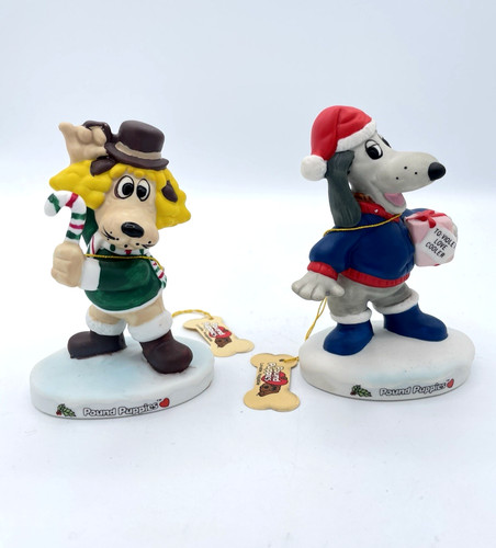 Vintage pound puppies - puppies, 4"