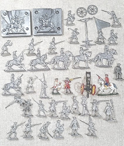 Zinnfiguren tin flat soldiers - zinnfiguren,