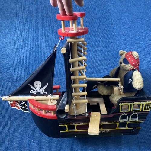 Barbarossa wooden pirate ship - pirate,