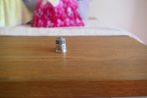 Silver thimble lot - silver, 1
