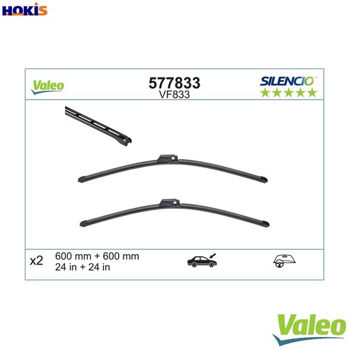 Wiper blade 577833 - for, bentley