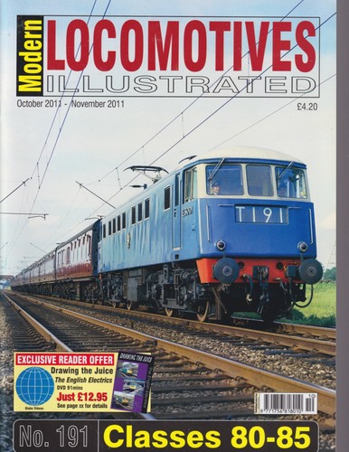 Modern locomotives illustrated - modern,