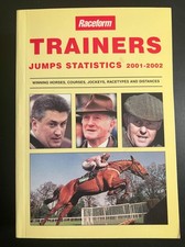 RACEFORM Trainers Jump Statistics 2001/02 800 pages  In Superb Condition!