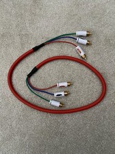 IXOS XHV704 Component Video Interconnect cable-  3 x RCA to 3 x RCA (1 metre)