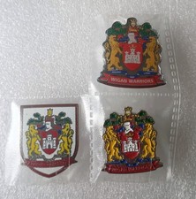 3x Wigan Warriors Crest Rugby