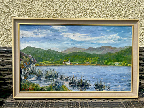 Vintage glyn roberts oil - roberts,