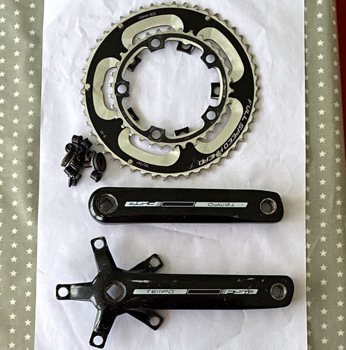 Fsa tempo road crankset 175mm - tempo,