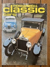 Thoroughbred & Classic Cars Mag Feb 1980 Delage D1 Riley 1.5 Aston Martin DB2 