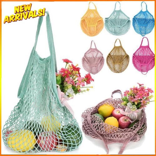 Reusable mesh net turtle bags - reusable,