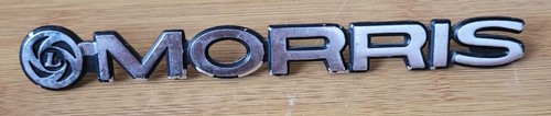 Morris script badge british - morris,