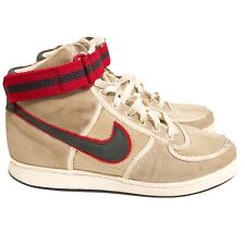 Vandals Stone/White/Grey/Red Hightops Boots  RRP: £159