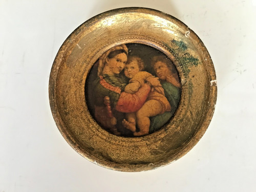 Vintage florentine miniature - florentine,