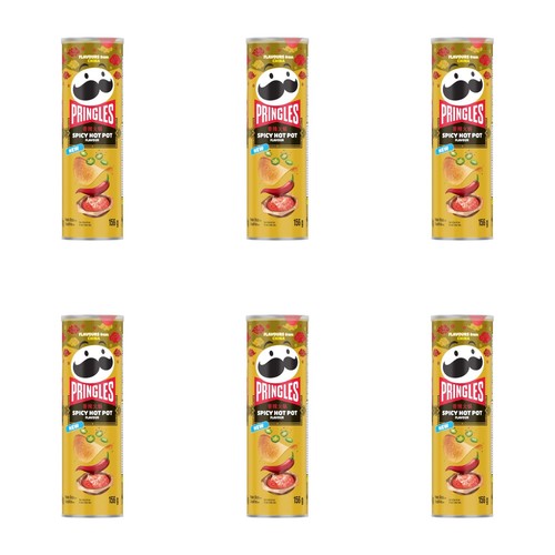 Pringles spicy hot - spicy, pot