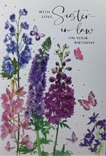 SISTER IN LAW BIRTHDAY CARD