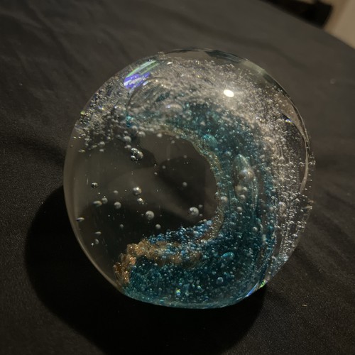 Hand blown ocean - hand, waves