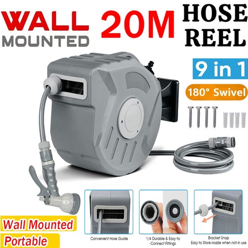 20m garden patio hose reel - 20m,