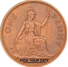One Penny Coin from 99p  1900 - 1967 YOU PICK THE DATES