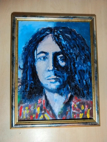 Syd barrett pink floyd framed - syd,