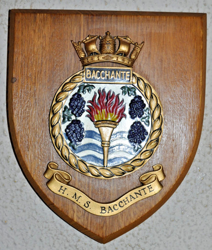 Hms bacchante ward room - bacchante,