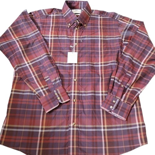 Viyella men long sleeve - men's, wine