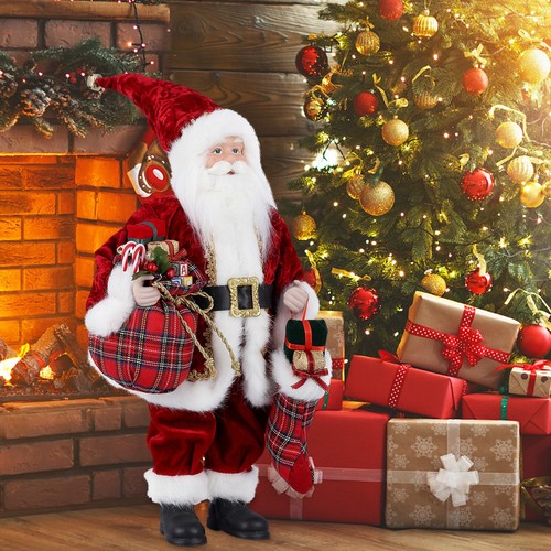 Xmas standing santa claus - standing,