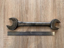 Large Vintage Snail Brand Jumbo Spanner 7/8 & 3/4 W Stamped EE 13”