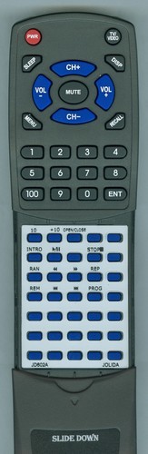 Replacement remote for - for, jolida