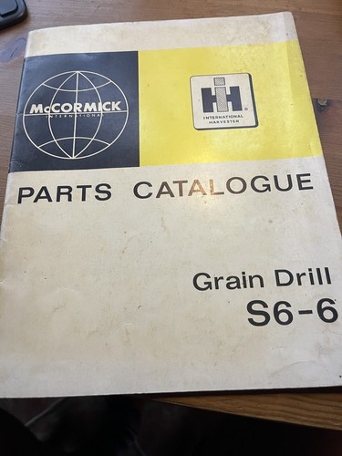 International grain drill - grain,