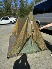 The North Face Coleman 200A Vintage Brown Tag A Frame Silnylon? 2 people