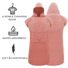 Hooded Poncho Towel Adult