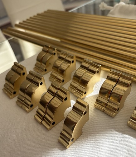 Brass stair rods and - brass,