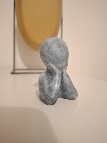 Small plaster figure handmade - figure,