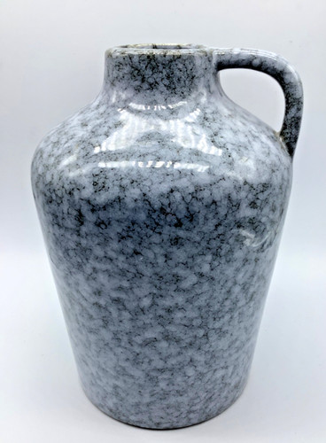Stoneware pottery jug vase - pottery,