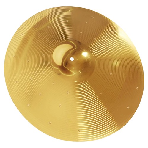 Golden brass alloy - golden, drum
