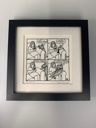 Framed signed the drill - signed, “the